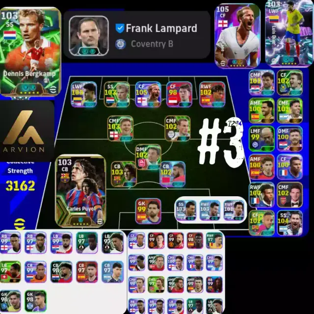 Jual Akun epik booster eFootball Mobile ARVION | VCGamers