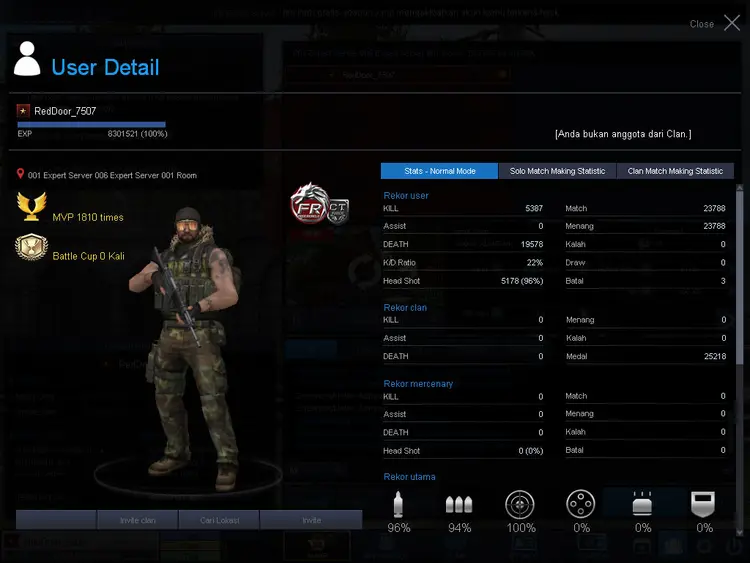 Jual Bintang 1 Point Blank Beyond Limits Riel | VCGamers
