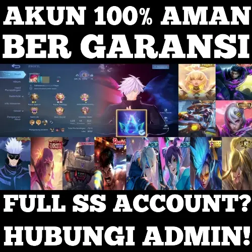 Jual AKUN ML SKIN 312 Mobile Legends KNIGHTS | VCGamers