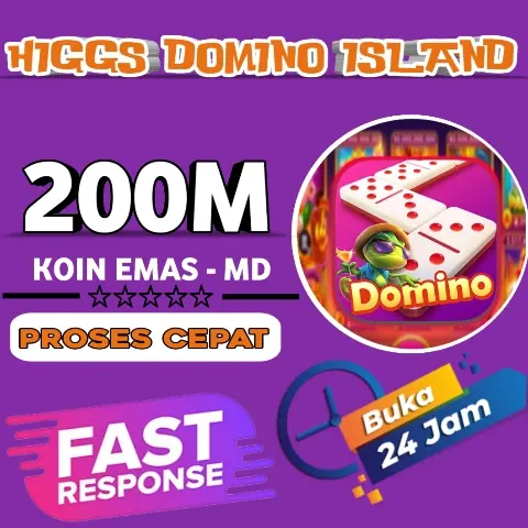 Jual 200M Koin Emas MD Higgs Games Island DAENG BOSS OFFICIAL STORE | VCGamers
