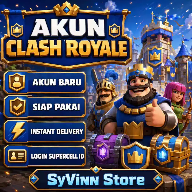 Jual Akun Clash Royale Fresh Clash Royale SyVinn Store | VCGamers