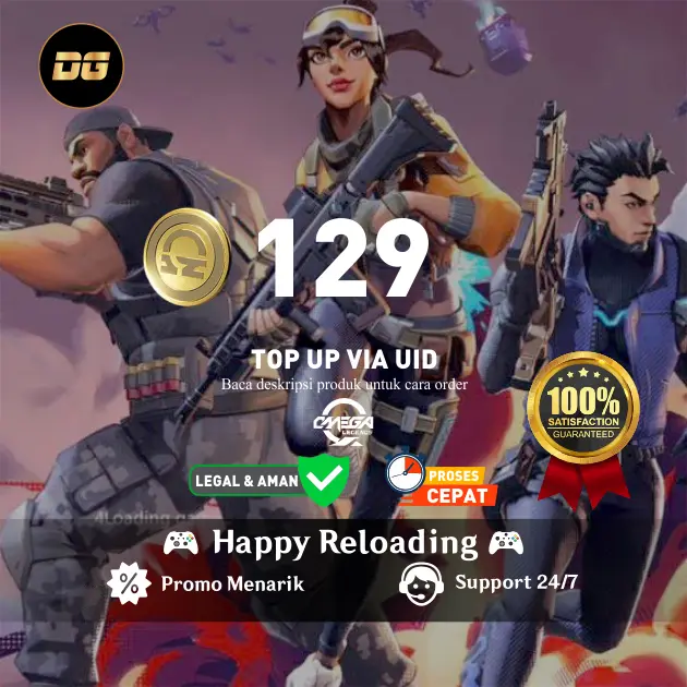 Jual 129 Gold Omega Legends degamingstore | VCGamers