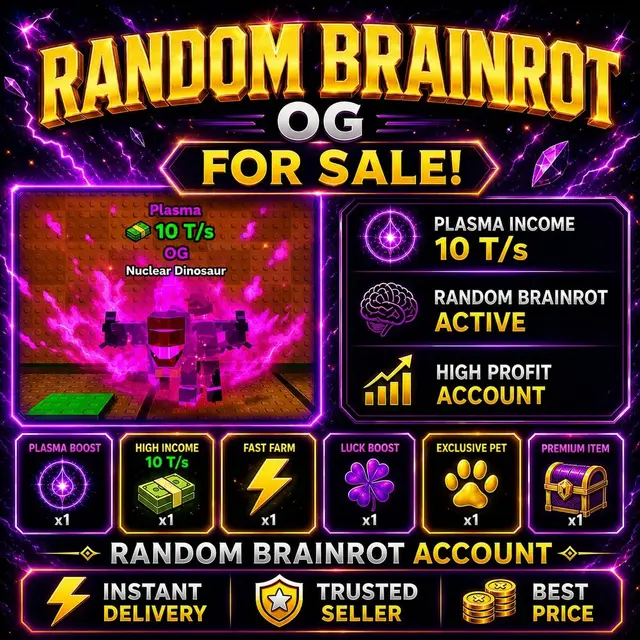 Jual Brainrot 10T/s Kick a Lucky Block - Roblox Common Store | VCGamers