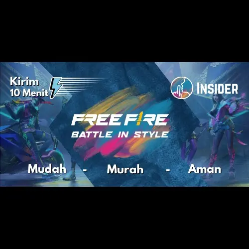 Jual 120 Diamonds Free Fire Insider Top Up | VCGamers