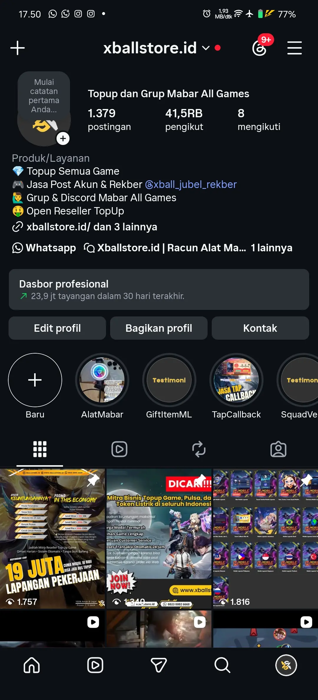 Daftar Produk XBALLSTORE.ID Terlaris & Terlengkap - VCGamers