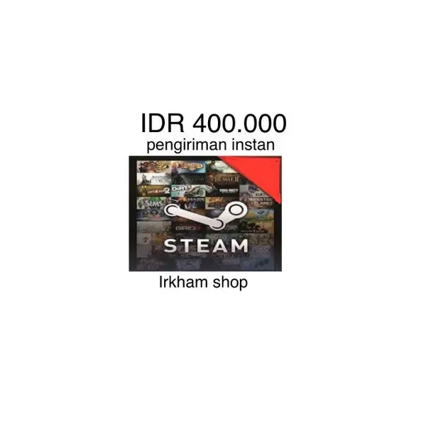 Jual IDR 400.000 Steam Ircsiop store | VCGamers