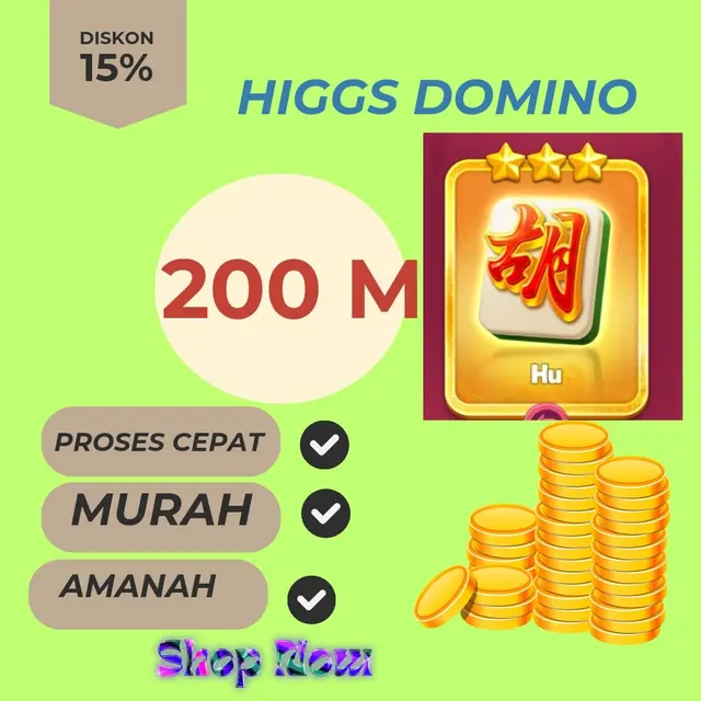 Jual Tukar Kartu Hu x2 (200M) Higgs Games Island HOKKY | VCGamers