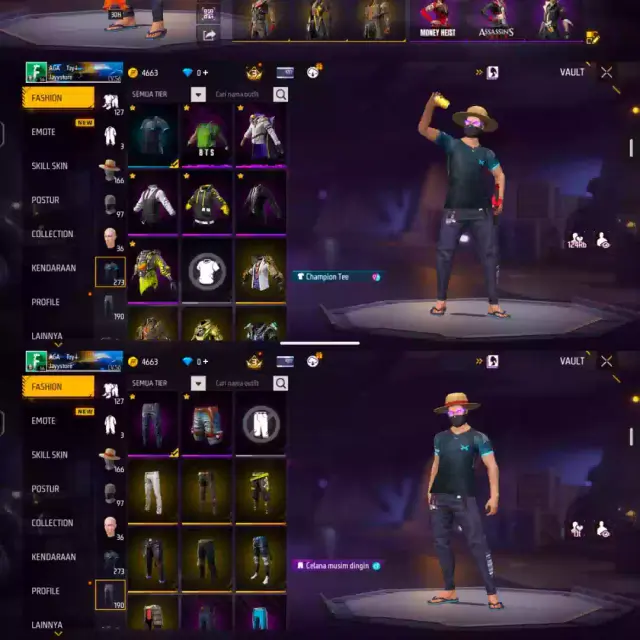 Jual AKUN FREE FIRE GRADE A Free Fire zakk_store30 | VCGamers