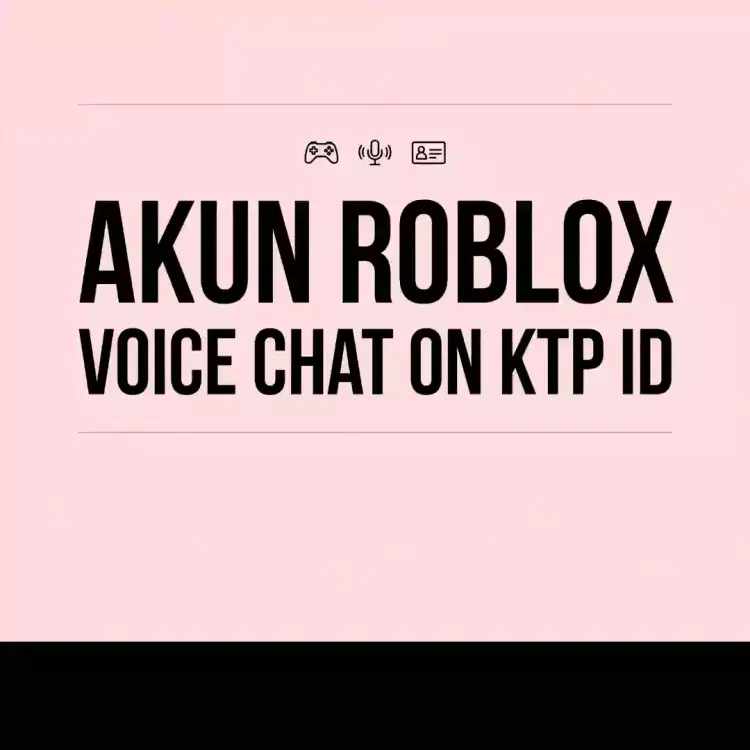 Jual Akun RBL KTP ID chat ON Roblox HR Storee | VCGamers