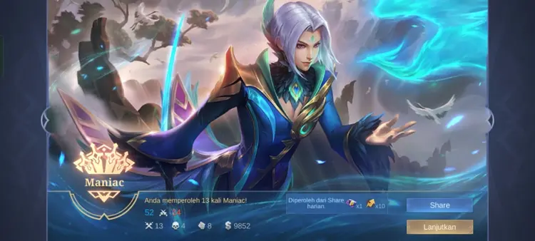 Jual Mythic Honor Perbintang Mobile Legends mabar joki mobile legedz | VCGamers
