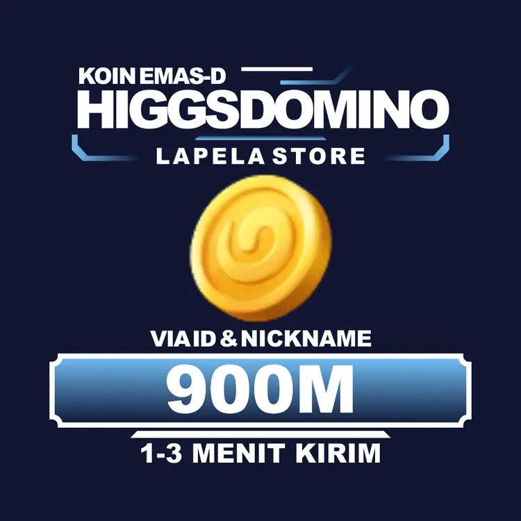 Jual 900M Koin Emas-D Higgs Games Island Lapela Store | VCGamers
