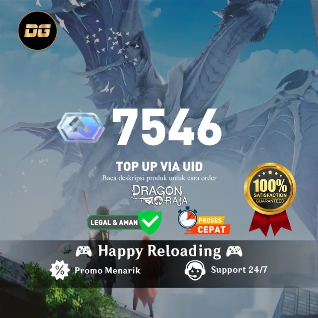 Jual 7546 Coupons Dragon Raja degamingstore | VCGamers