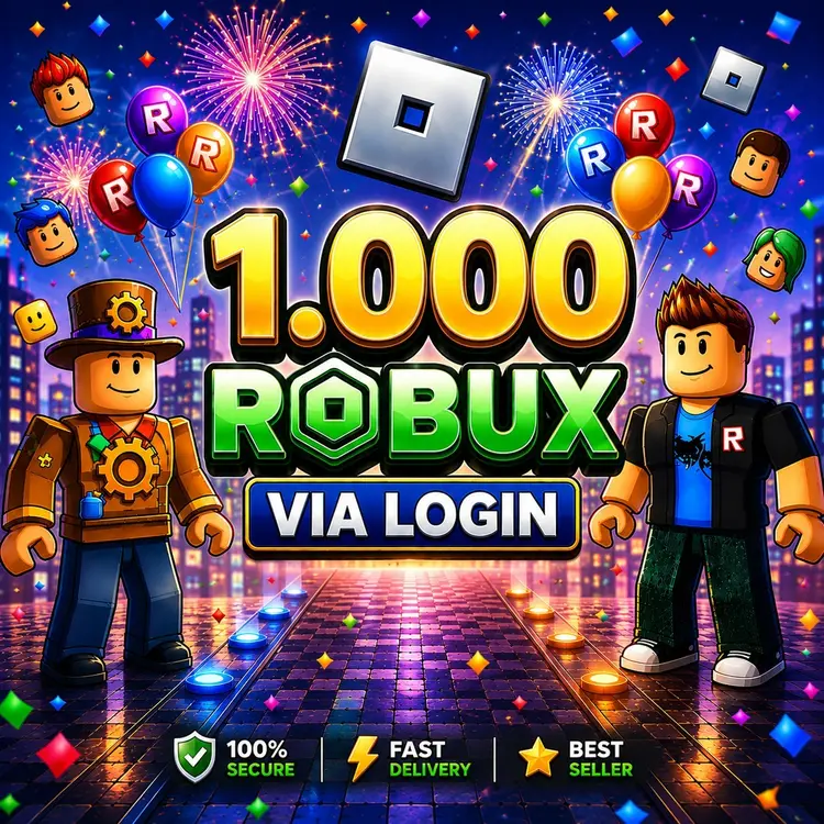Jual 1.000 Robux (Via Login) Roblox Hasan Gaming | VCGamers