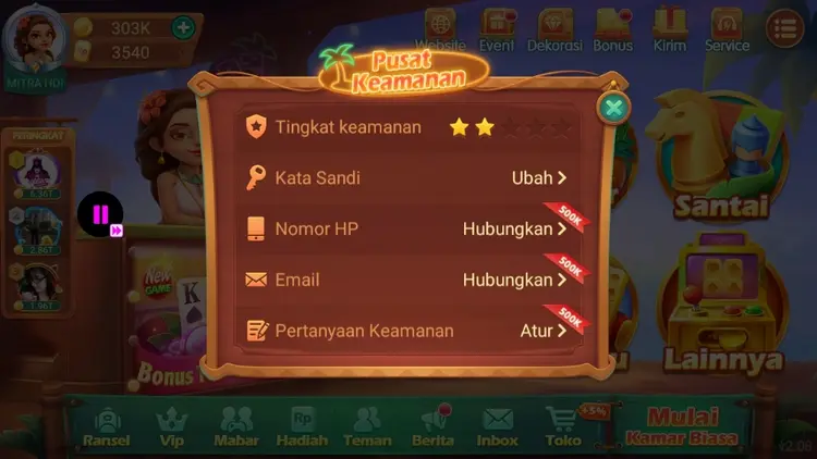Jual AKUN HIGGSDOMINO (ikat pertanyaan) Higgs Games Island STAR SHOP | VCGamers