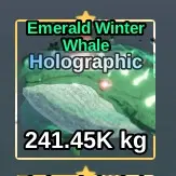 Jual Emerald Winter Whale Holographic Fish It! - Roblox TokoTop | VCGamers