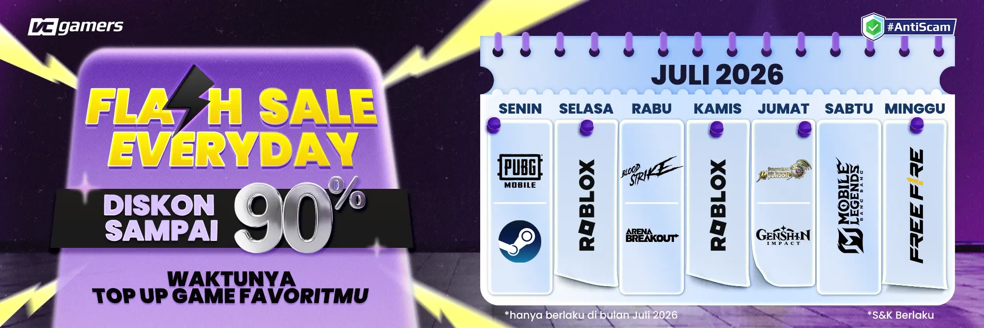 Flash Sale Everyday