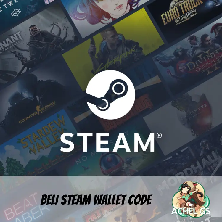 Jual IDR 90.000 Steam Achel Gaming Store | VCGamers