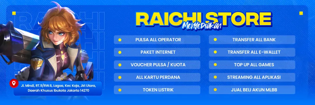 Daftar Produk Raichi Store Terlaris & Terlengkap - VCGamers