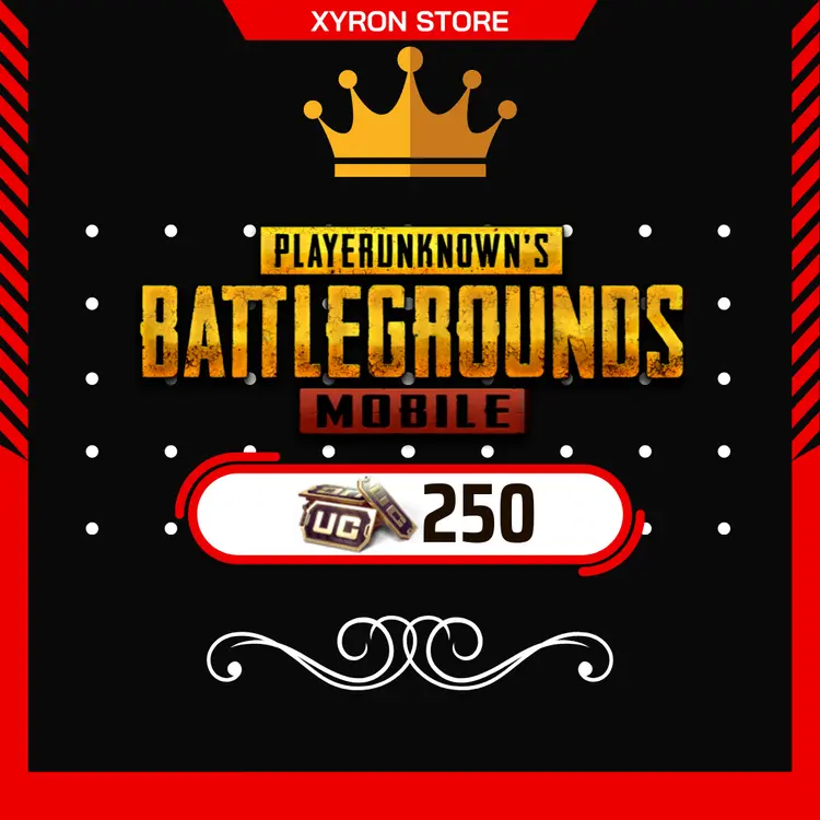 Jual 250 UC PUBG Mobile Xyron Store | VCGamers