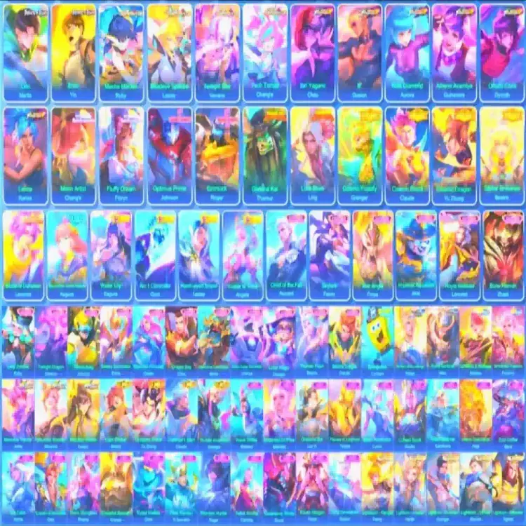 Jual ⁠Akun Rank Grand Master Mobile Legends Kunshen | VCGamers