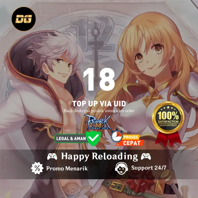 Jual 18 BCC Ragnarok M Eternal Love degamingstore | VCGamers