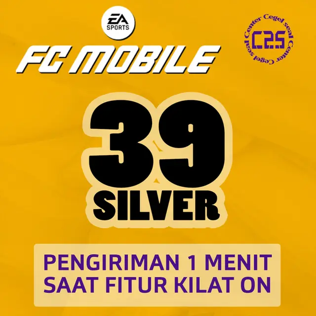 Jual 39 Silver EA SPORTS FC™ Center Cegel Seal | VCGamers
