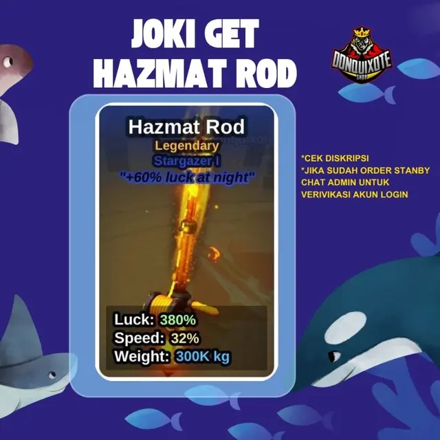 Jual Hamzat Rod Fish It! - Roblox Donquixoteshop | VCGamers