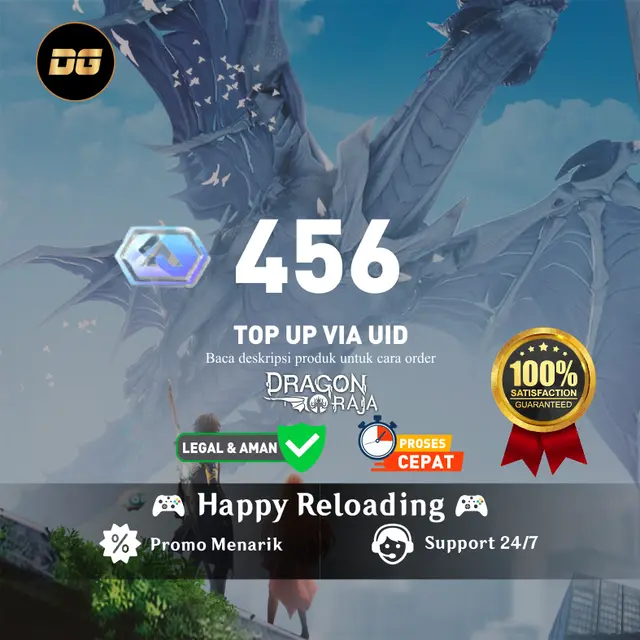 Jual 456 Coupons Dragon Raja degamingstore | VCGamers