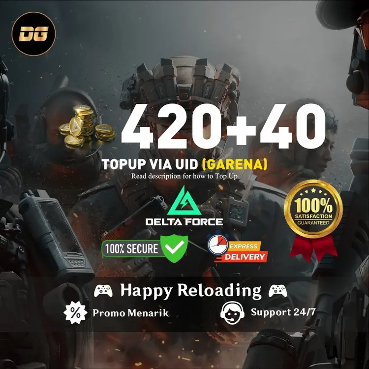 Jual 420 + 41 Delta Coins Delta Force (PC) degamingstore | VCGamers