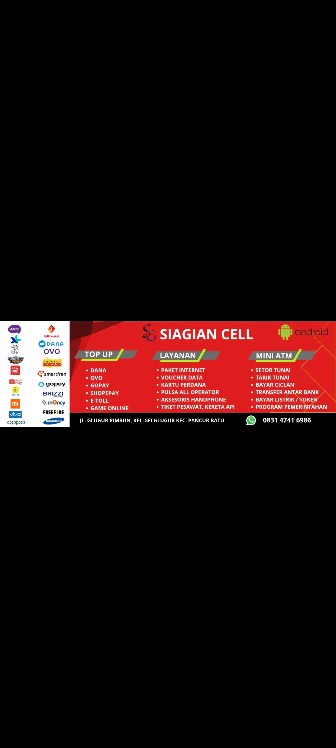 Daftar Produk Siagian Cell Terlaris & Terlengkap - VCGamers