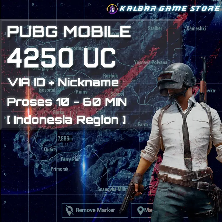 Jual 4250 UC PUBG Mobile KALBAR GAME STORE | VCGamers