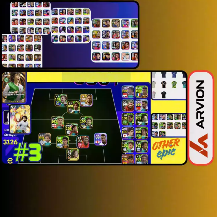 Jual FULL EPIC BOOSTER eFootball Mobile ARVION | VCGamers