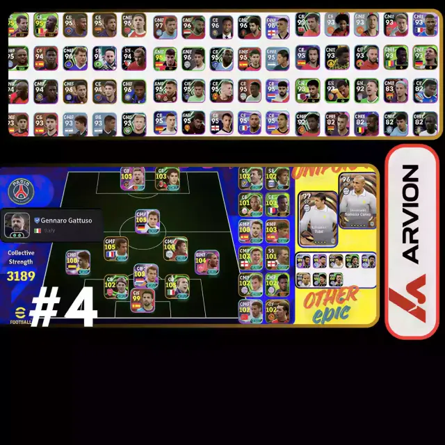 Jual EFOOTBALL PLAYER BIG TIME eFootball Mobile ARVION | VCGamers