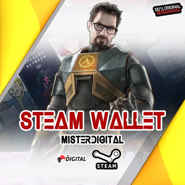 Jual IDR 90.000 Steam Misterdigital.id | VCGamers