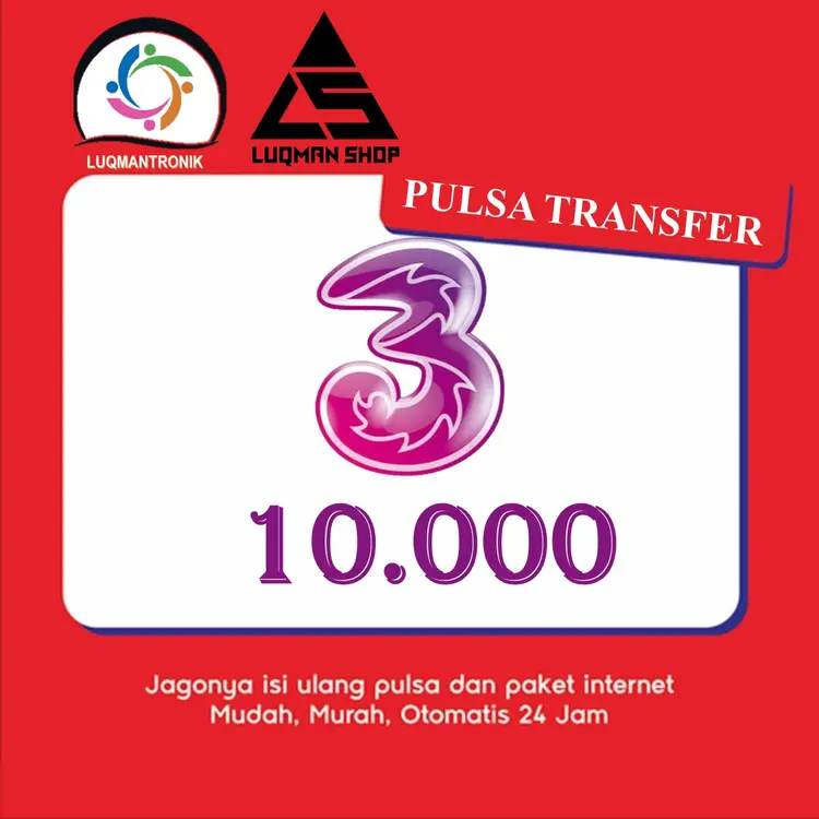 Jual Pulsa Transfer 10.000 Axis LUQMANSHOP | VCGamers