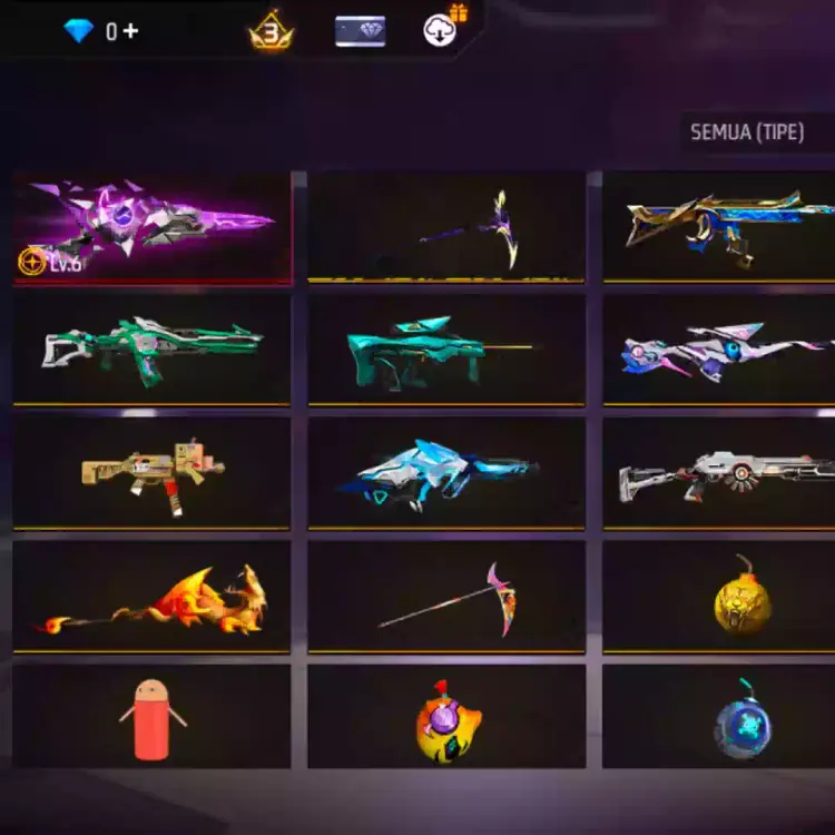 Jual AKUN FREE FIRE GRADE B Free Fire zakk store | VCGamers