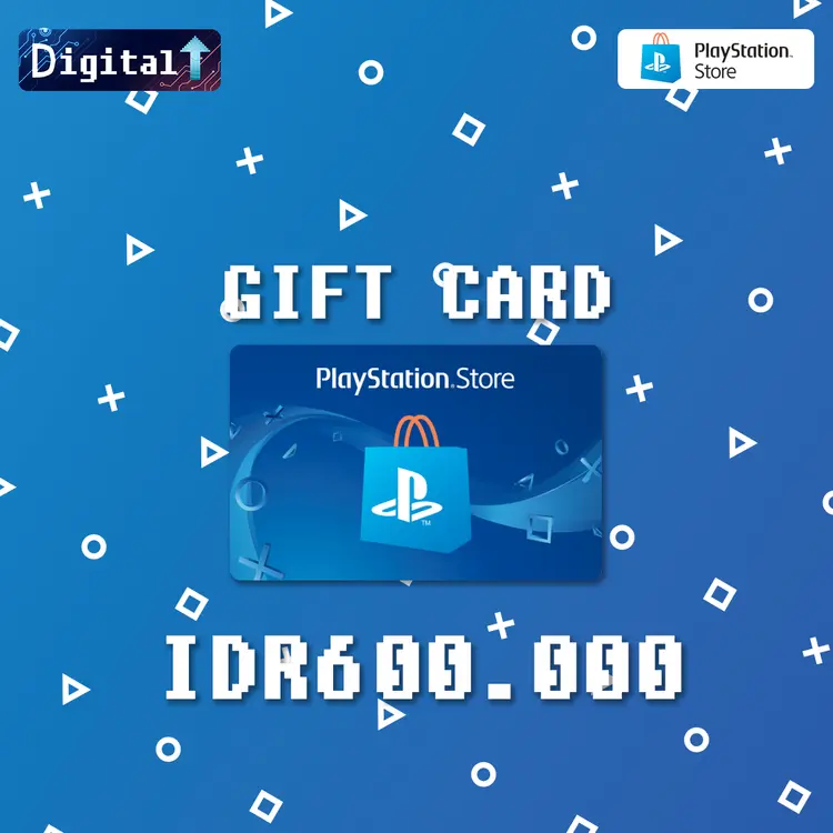 Jual IDR 600.000 PlayStation Network (PSN) Digital Up | VCGamers