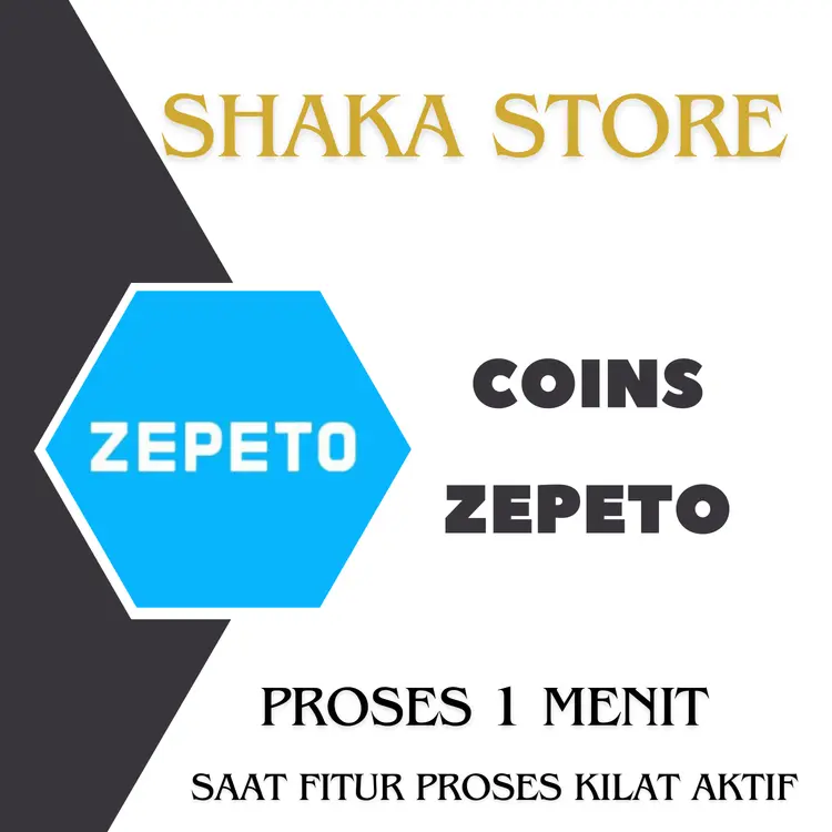 Jual 38900 Coins Zepeto Shaka Store | VCGamers