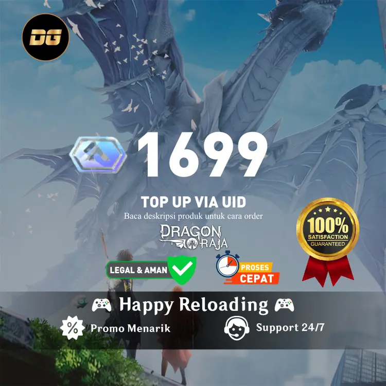 Jual 1699 Coupons Dragon Raja degamingstore | VCGamers