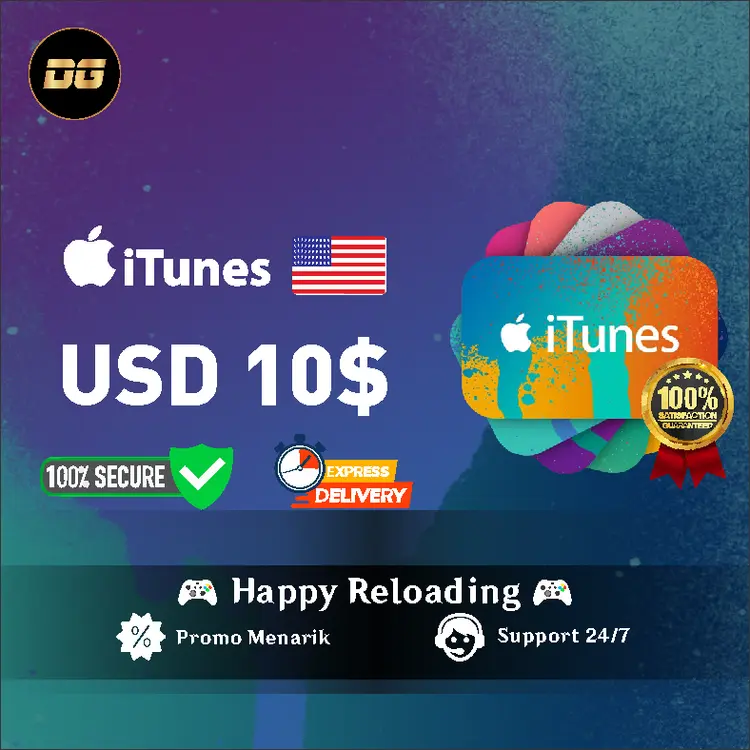 Jual USD 10 iTunes degamingstore | VCGamers