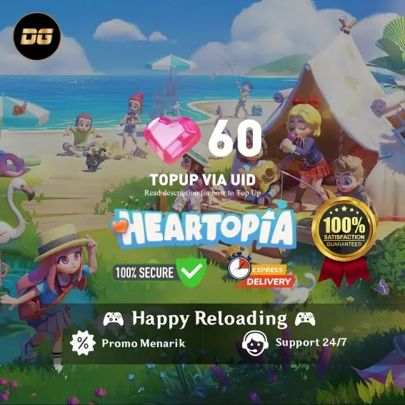 Jual 60 Heart Diamonds Heartopia degamingstore | VCGamers