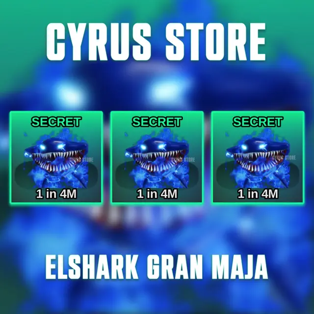 Jual Elshark Gran Maja x50 Fish It! - Roblox Cyrus Store | VCGamers