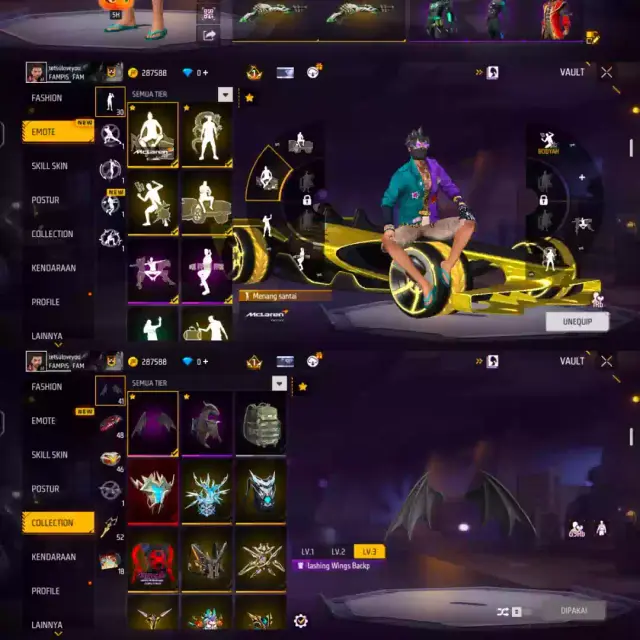 Jual AKUN FREE FIRE GRADE B Free Fire zakk_store30 | VCGamers