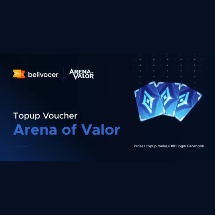 Jual 950 Vouchers Arena of Valor BeliVocer | VCGamers