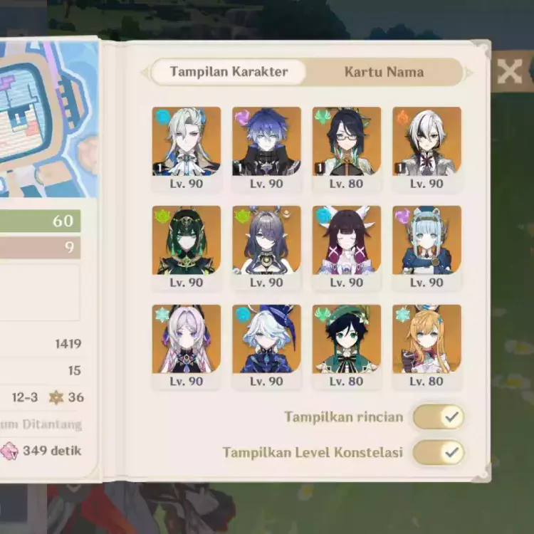 Jual [Asia] Akun Siap Gacha 35-36k Primo Aether Mc Genshin Impact Penn Store ID | VCGamers