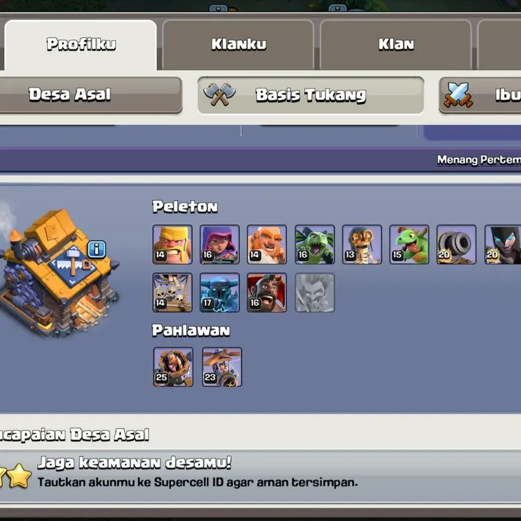 Jual Akun COC Clash of Clans Kriistore | VCGamers