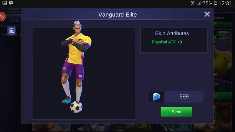 Jual Bruno Vanguard Elite Mobile Legends KALBAR GAME STORE | VCGamers
