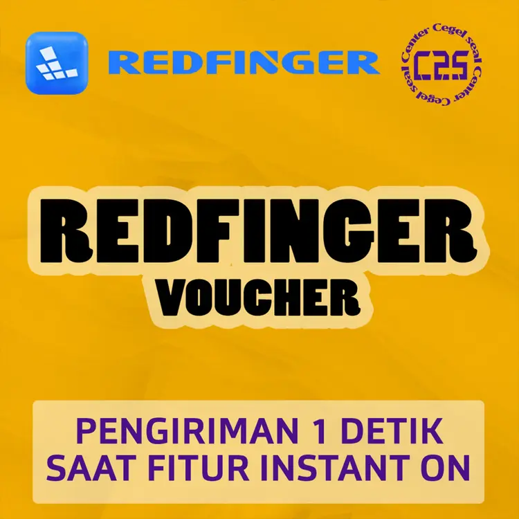 Jual VIP 30 Days Redfinger Center Cegel Seal | VCGamers