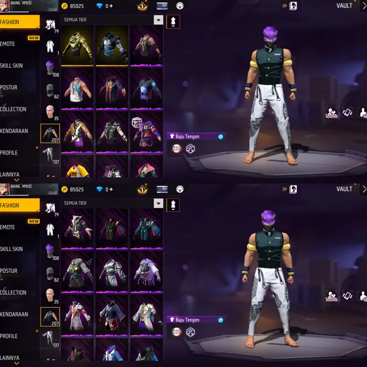 Jual AKUN FREE FIRE GRADE A Free Fire Shopgame Phoo | VCGamers