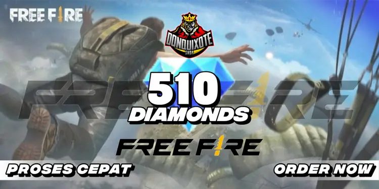 Jual 510 Diamonds Free Fire Donquixoteshop | VCGamers